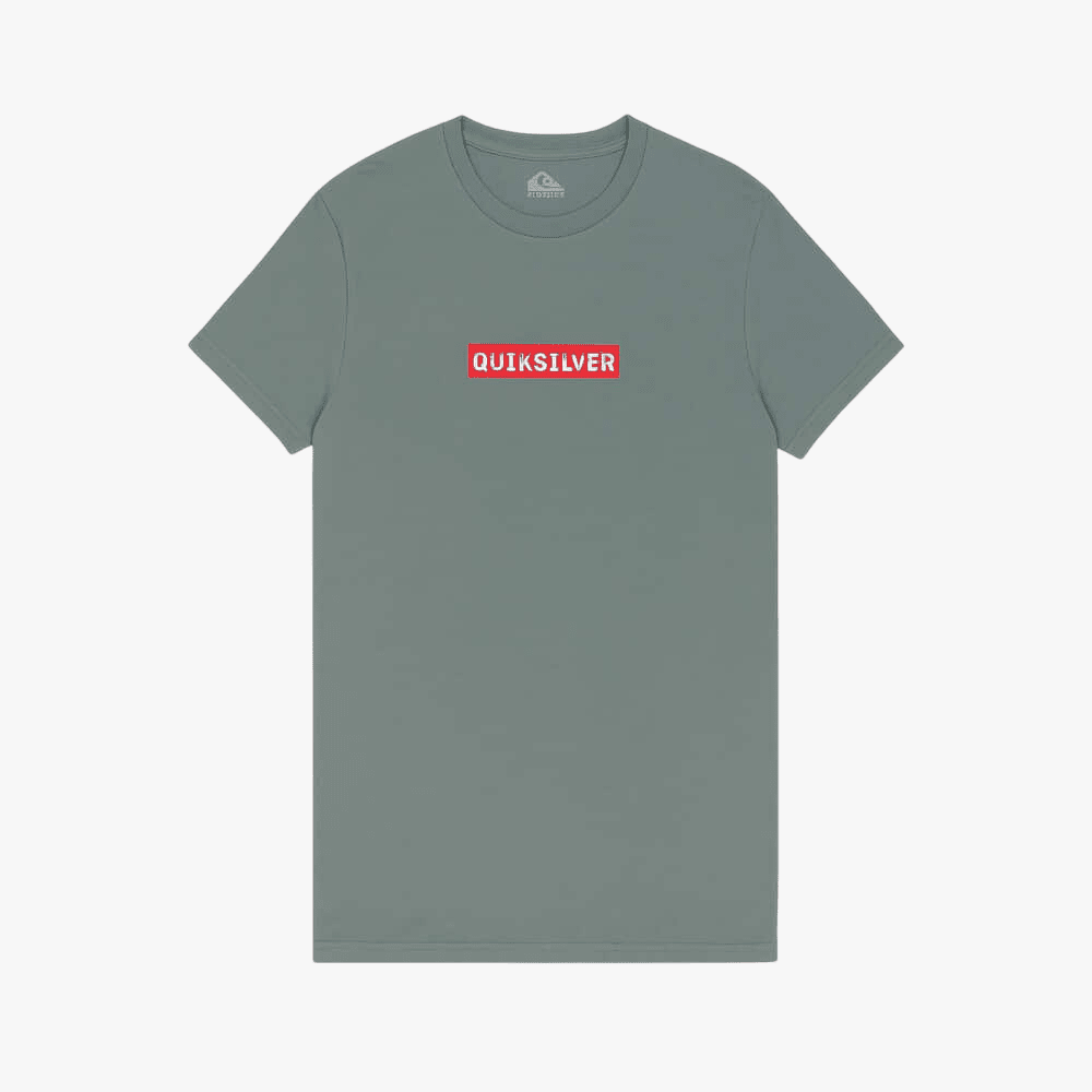 Quiksilver Mens Dna Clicker Short Sleeve Tee Trekking Green | Quiksilver