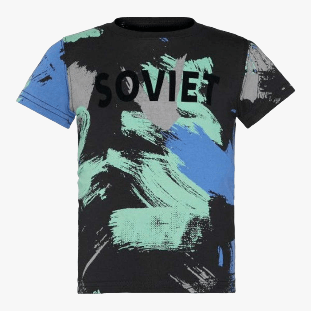 Soviet Boys Hybrid Short Sleeve Tee Black | Soviet