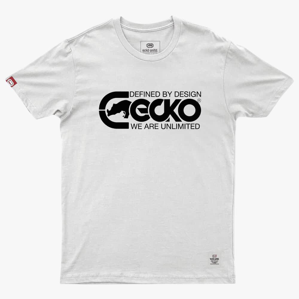 Ecko Mens Core Short Sleeve Tee White | Ecko