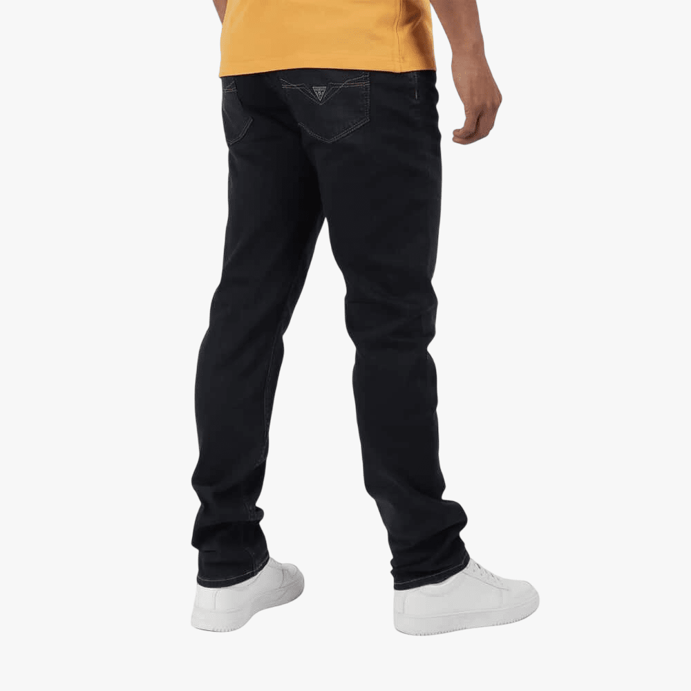 Guess Mens Slim Tapered Jean Blue Field Wash | Guess