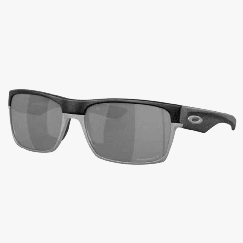 Oakley Two Face Matte Black Sunglass Prizm Black Polarized Lens | Oakley