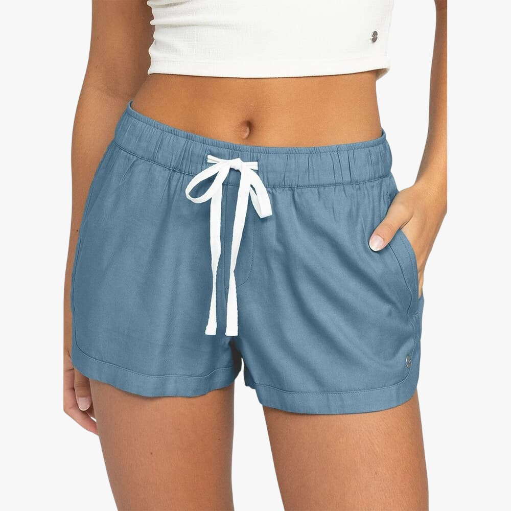 Roxy Womens Favourite Girl Shorts Blue Heaven
