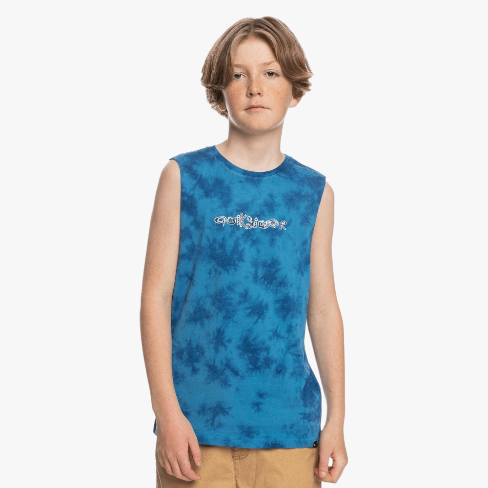 Quiksilver Boys Funky Muscle Tank Vallarta Blue | Quiksilver