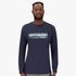 Salomon Mens Proceed Long Sleeve Tee Night Sky | Salomon