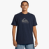 Quiksilver Mens Corp Logo Short Sleeve Tee Navy Blazer | Quiksilver