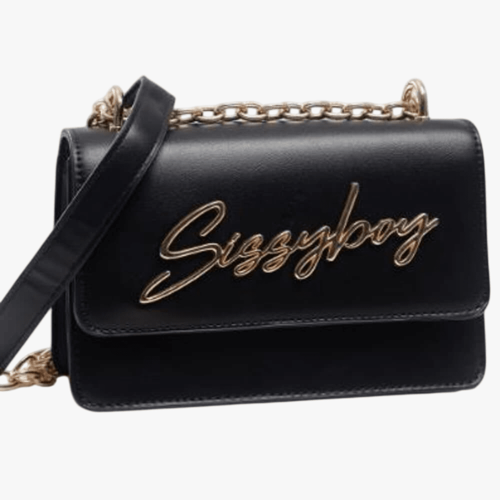 Sissy Boy Structured Crossbody Bag Black | Sissy Boy