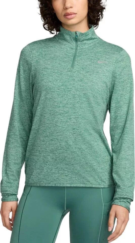 Nike Womens Dri Fit Swift Elemnt Uv Top Green Mel