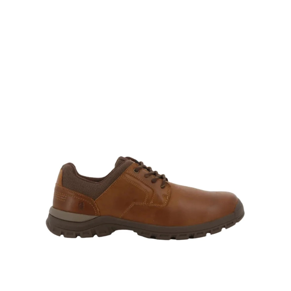 Hush Puppies Mens Dawie Cow Waxy Leather Brown