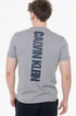 Calvin Klein Mens Word Stretch Tee Steeple Grey | Calvin Klein