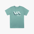 Rvca Mens Seperation Short Sleeve Tee Bermuda Blue | Rvca