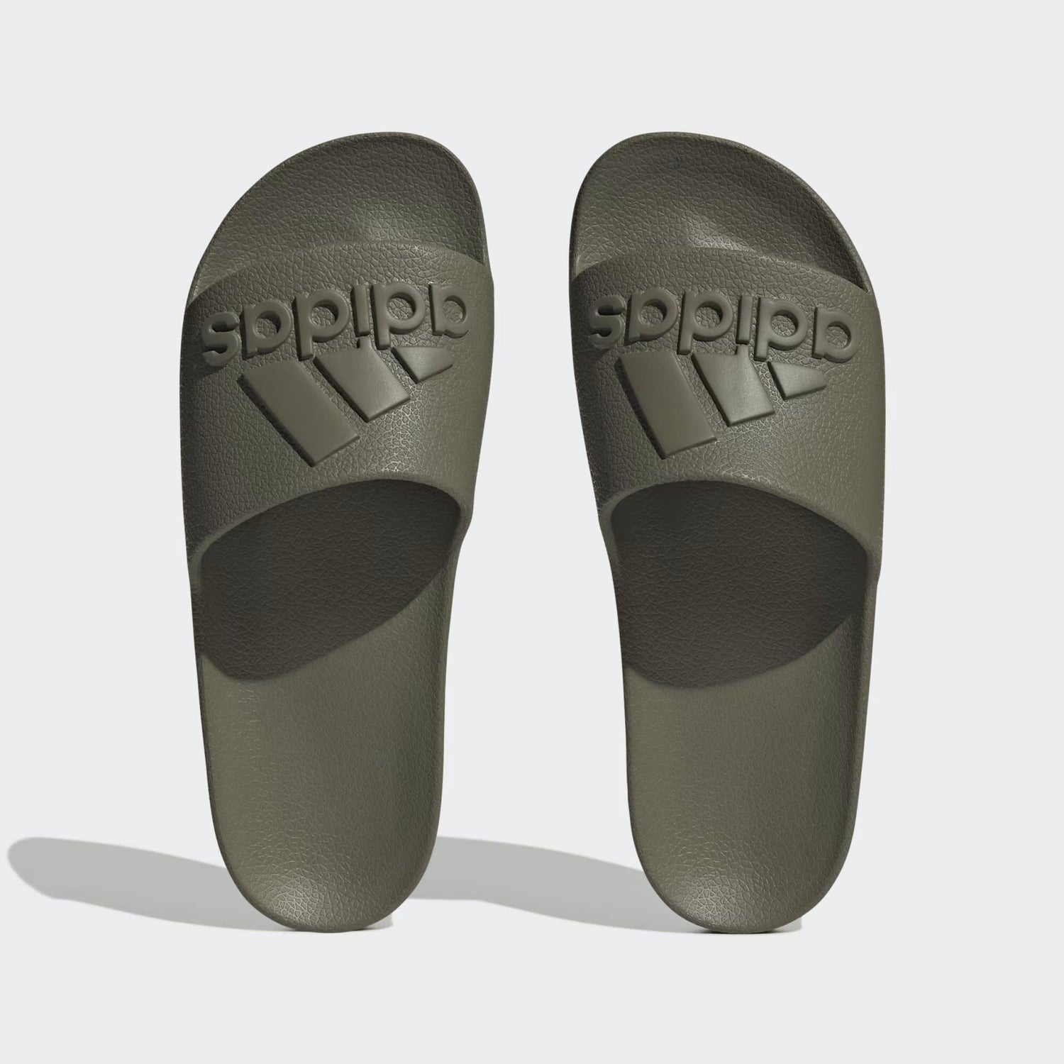 Adidas Mens Aqua Slide Olive | Adidas
