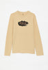 Polo Boys Kevin Printed Long Sleeve Tee Camel | Polo