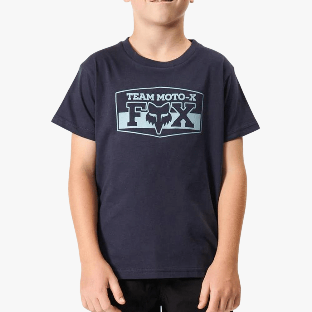 Fox Boys Team Short Sleeve Tee Navy | Fox
