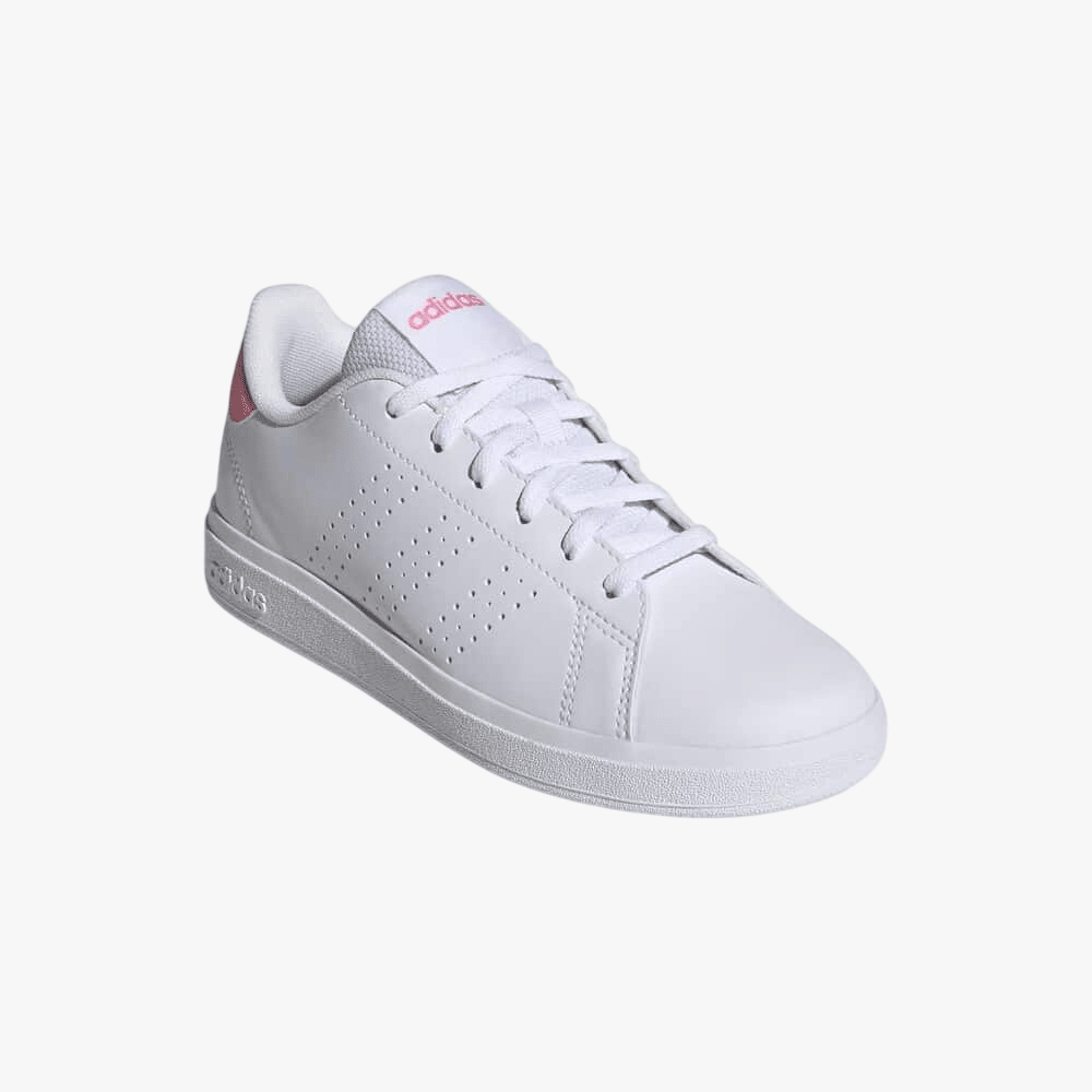 Adidas Girls Advantage Base 2.0 J Sneaker White Pink | Adidas