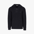 Pringle Mens Kyle 1/4 Zip Ribbed Knit Sweater Navy | Pringle