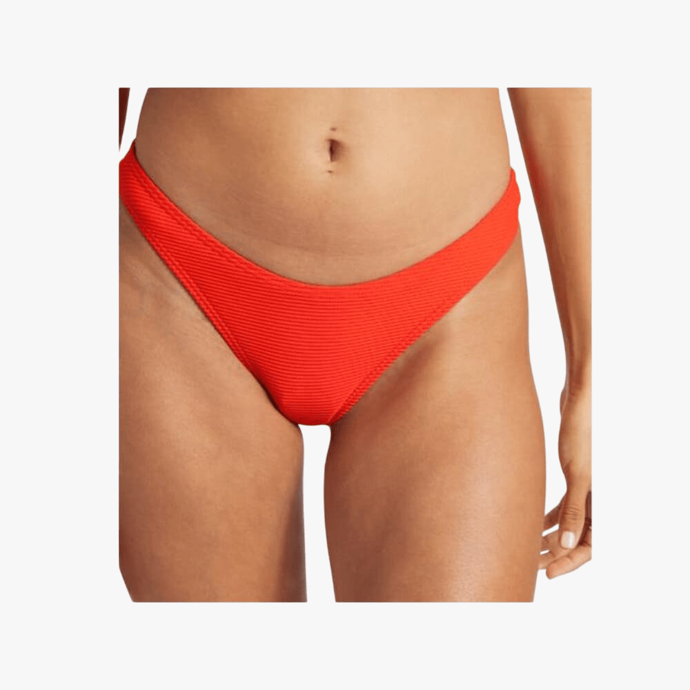 Billabong Womens Tanlines Hike Bikini Bottom Red | Billabong