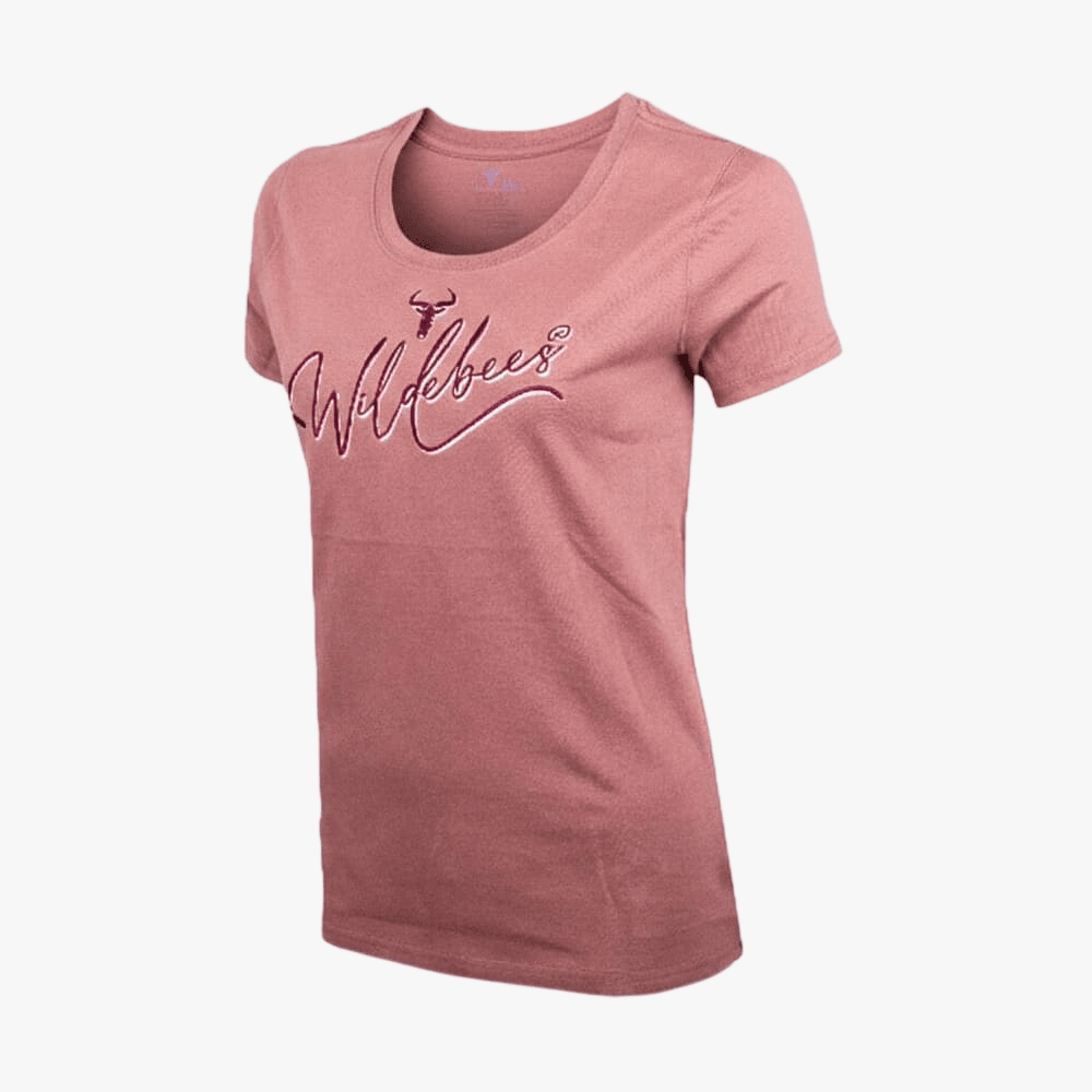 Wildebees Freestyle Embroid Tee Vintage Berry | Wildebees