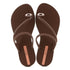 Ipanema Womens Glam Ring Thong Sandal Brown Rose | Ipanema