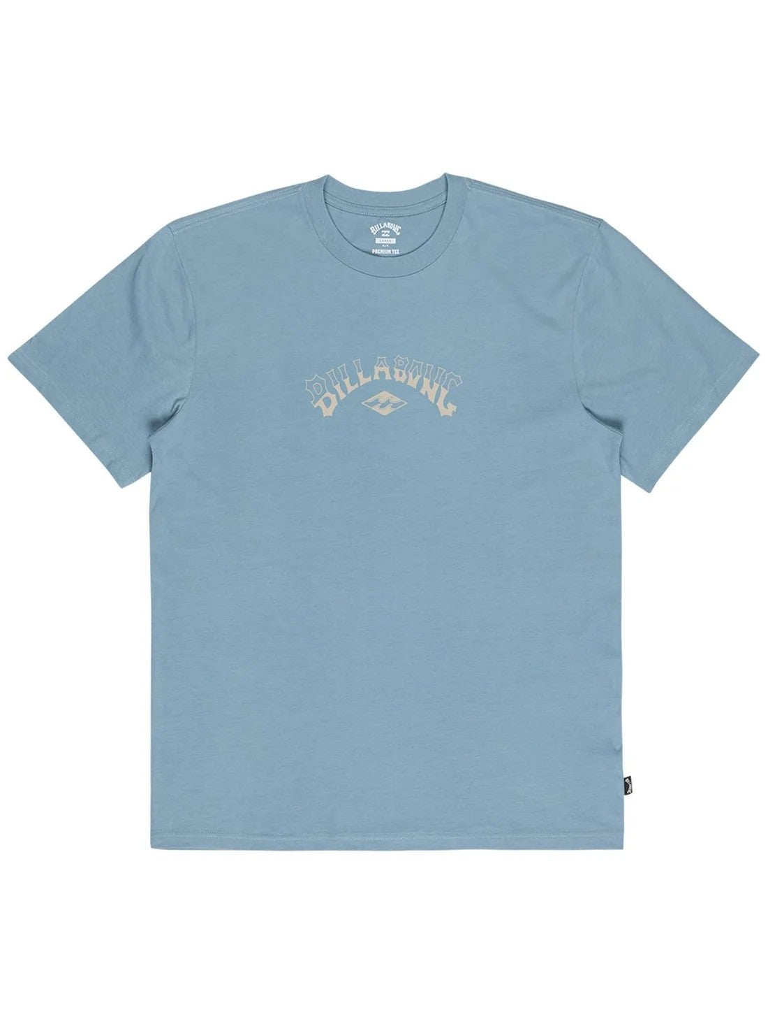 Billabong Boys Mini Arch Tee Blue Fog