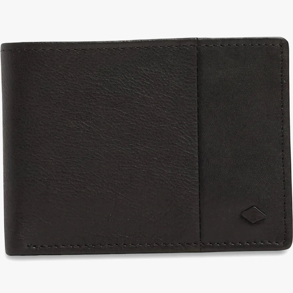 Billabong Downtown Slim Line Wallet Black Grain | Billabong