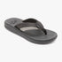 Billabong Mens All Day 2.0 Lx Sandal in dark grey, featuring a black and grey strap and logo detail, presented in a studio
