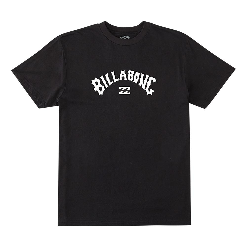 Billabong Mens Arch Wave Short Sleeve Tee Black