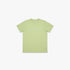 Billabong Womens Long Island Short Sleeve Tee in willow green, made of soft cotton. Features the Billabong logo on the