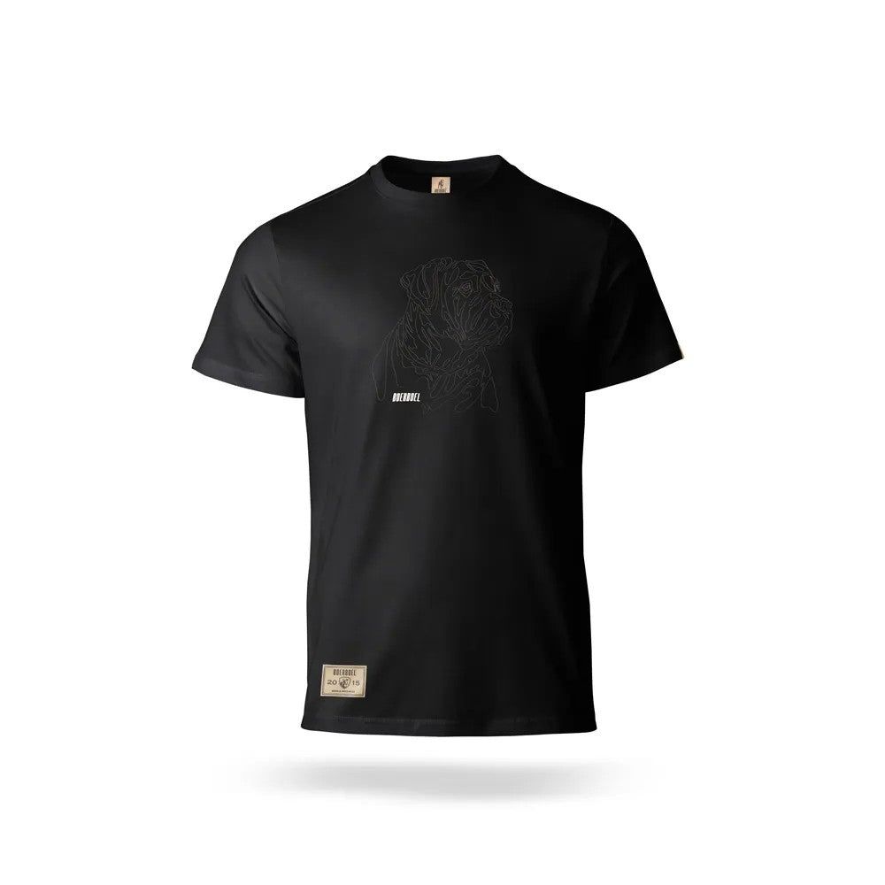 Boerboel Mens Embroid Tee Black