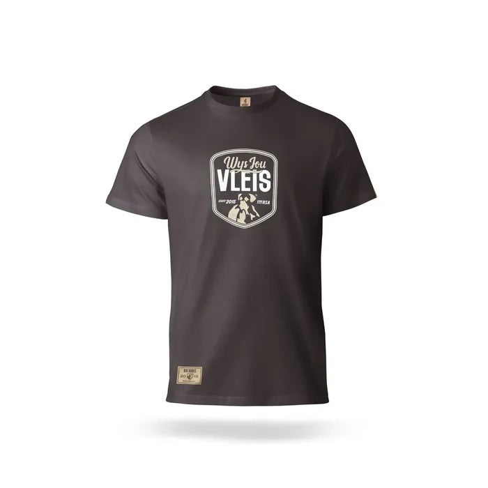 Boerboel Mens Printed Wys Tee Charcoal