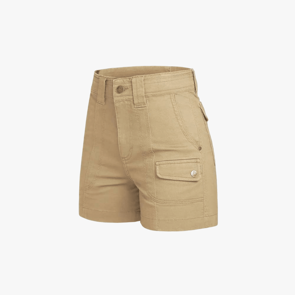 Boerboel Womens Dkw Shorts Khaki | Boerboel