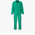 Emerald green Brands Premium two-piece conti suit, featuring a long-sleeve jacket with multiple pockets and matching pants.