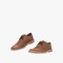Two Bronx Mens Hendrix Veldskoen chukka boots in dark tan leather, shown from a slight angle against a white background.