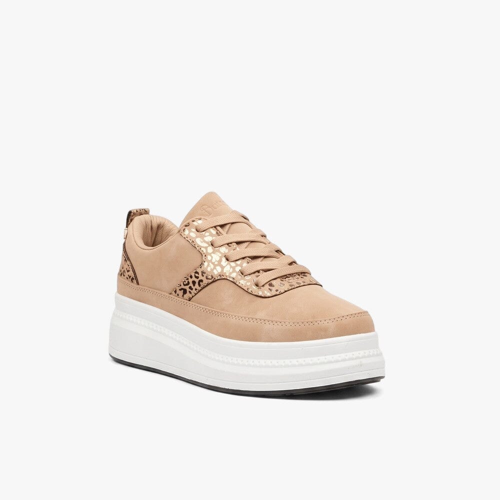 Butterfly Womens Senhora 26 Sneaker Taupe | Butterfly