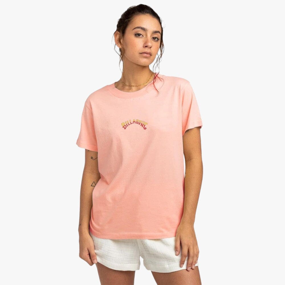 Billabong Womens Pro Short Sleeve Tee Rose Dawn | Billabong