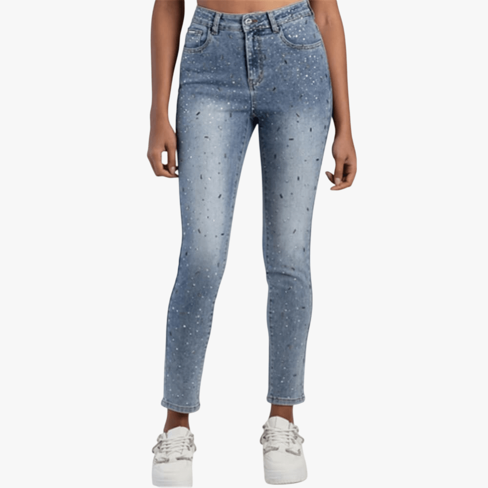 Sissy Boy Julz Mid Wasit Skinny Jean Scatter Bling Med Vintage | Sissy Boy