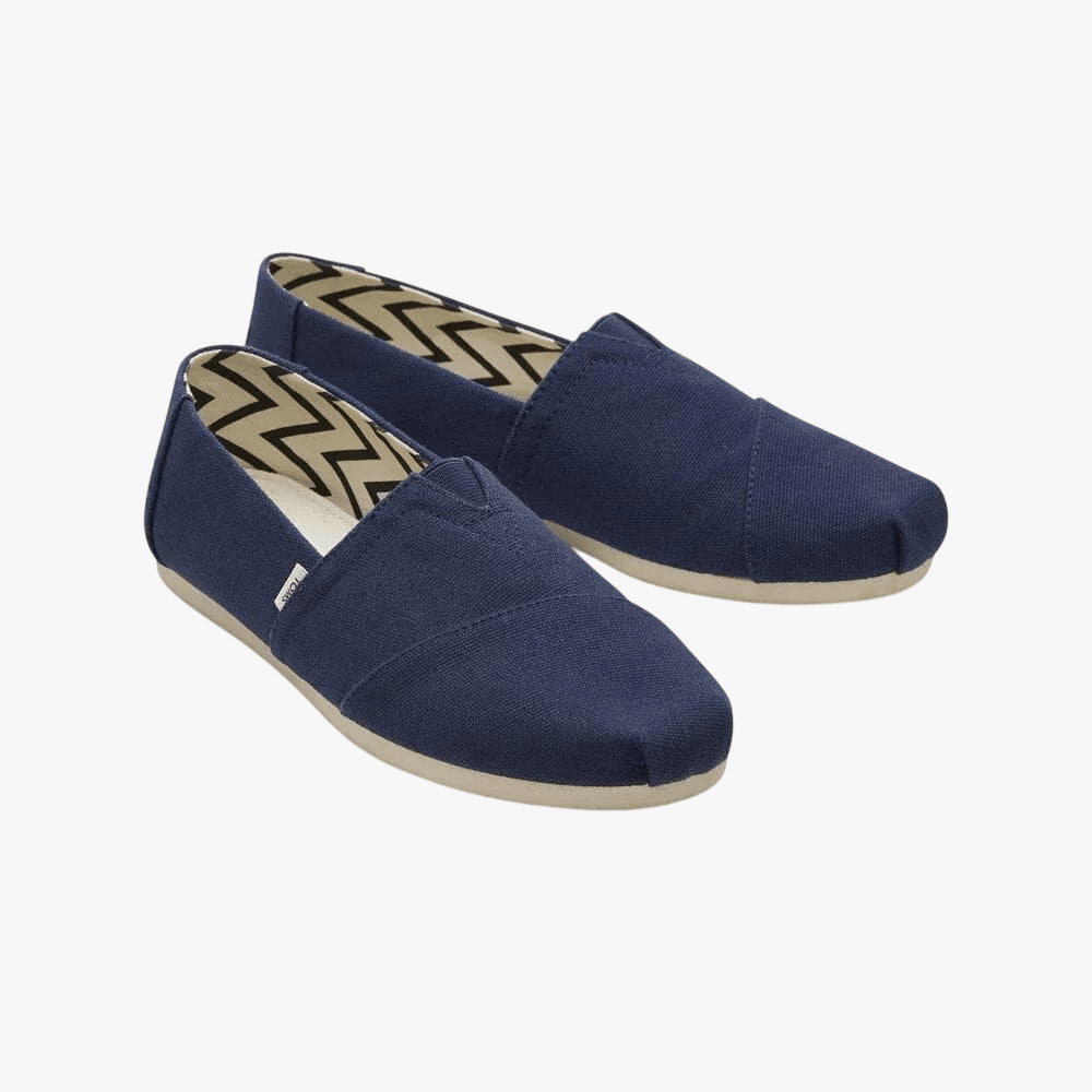 Toms Womens Alpargata Classic Shoe Navy | Toms
