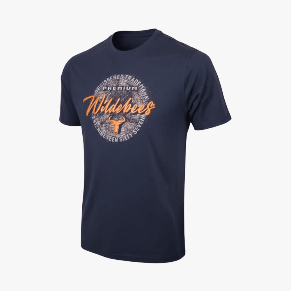 Wildebees Woodring Puff Tee New Navy | Wildebees