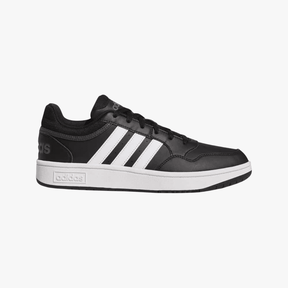 Adidas Mens Hoops 3.0 Core Black Grey Six | Adidas