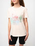 Polo Girls Paige Printed Tee Dusty Pink | Polo