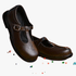 Green Cross Girls T Bar Older Girls School Shoe Brown | Green Cross