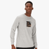 Salomon Mens Layer Long Sleeve Tee Grey Mel | Salomon