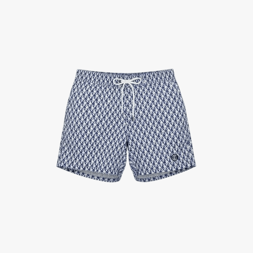 Brands Mens Swim Shorts Big Anchor Blue | No Rules