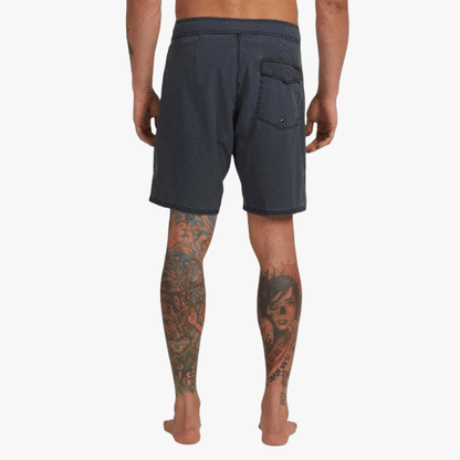 Rvca Mens Anthem Trunk Swim Shorts Black | Rvca