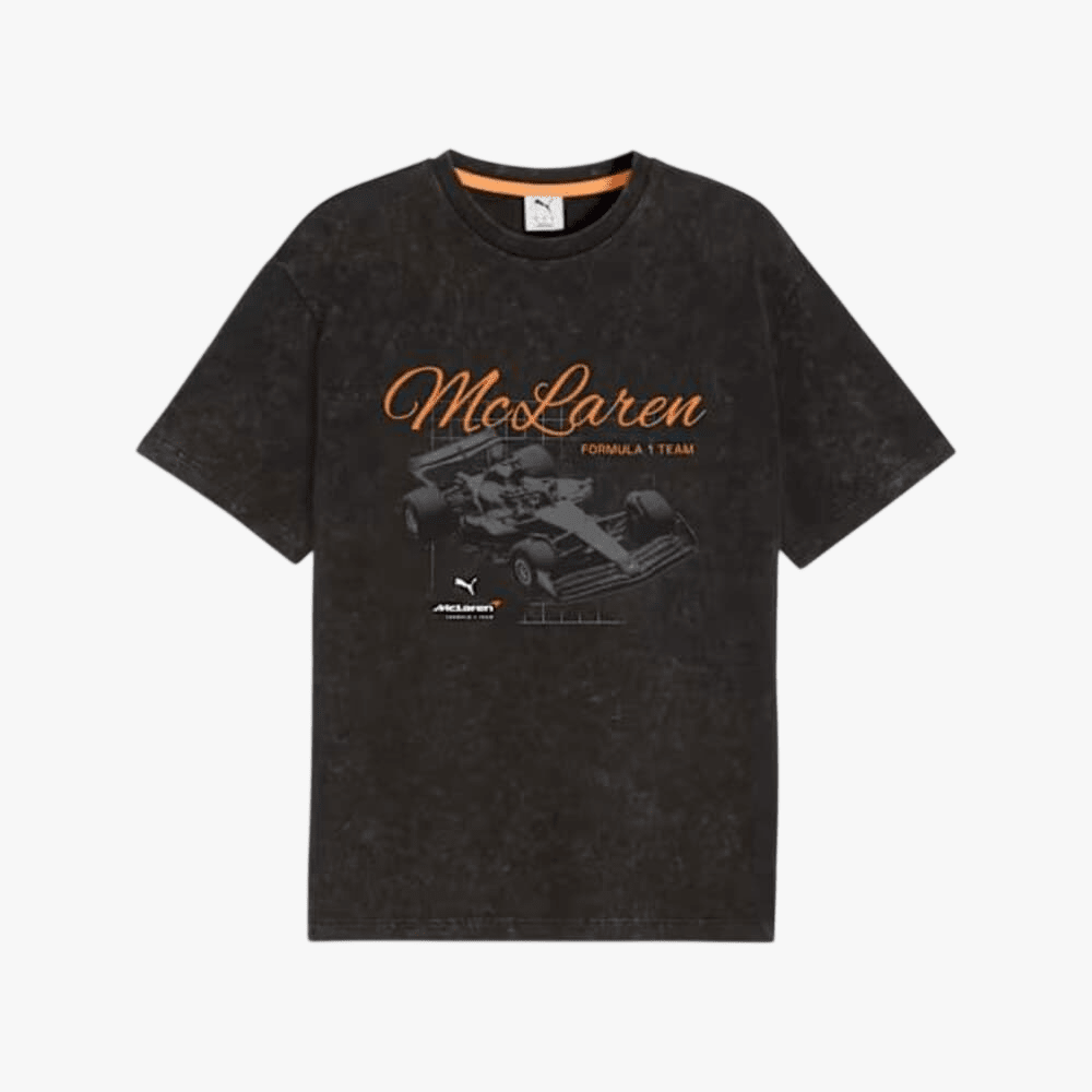 Puma Mens Mclaren Graphic Short Sleeve Tee Black | Puma