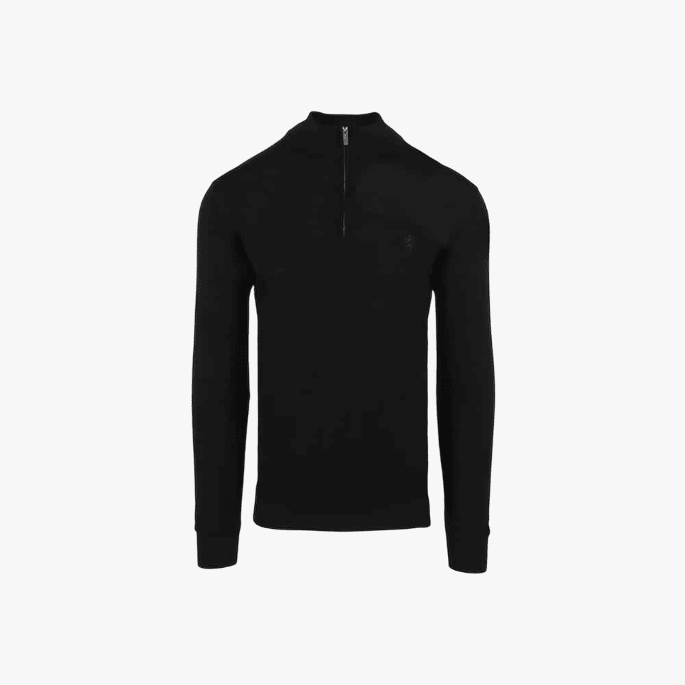 Pringle Mens Knitwear Leonard 1/4 Zip Sweater Navy | Pringle
