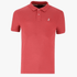 Polo Mens Pique Short Sleeve Golfer Dark Pink | Polo