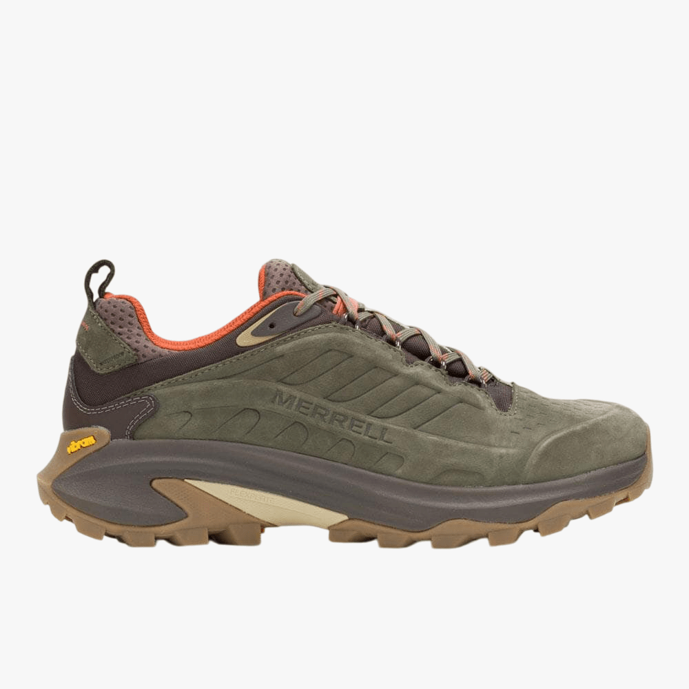 Merrell Mens Moab Speed 2 Ltr Wp Sneaker Olive Merrell
