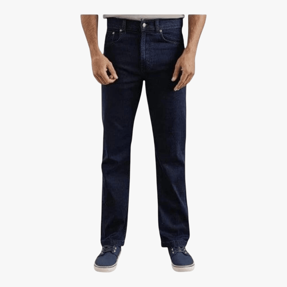 Polo Mens Simon Straight Leg Jean Blue Black