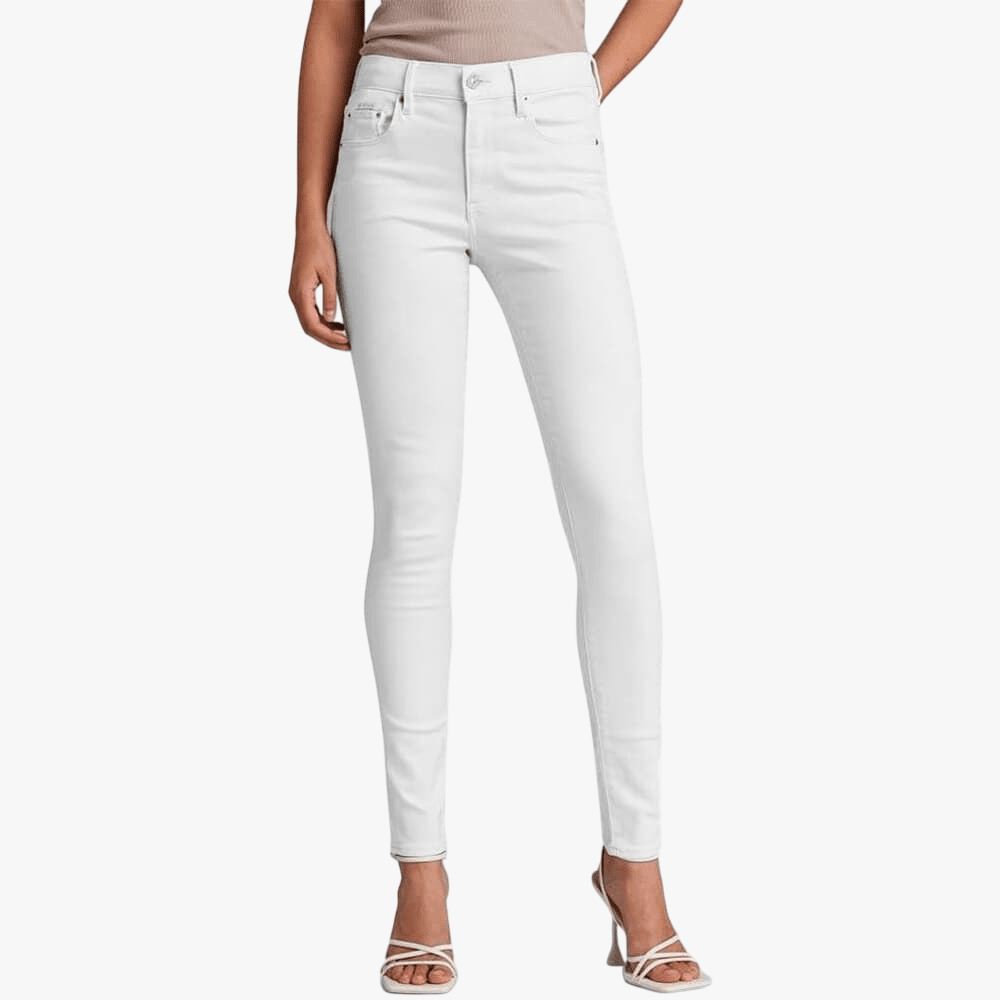 G Star Womens 3301 Skinny Jean Faded Paper White | G Sstar