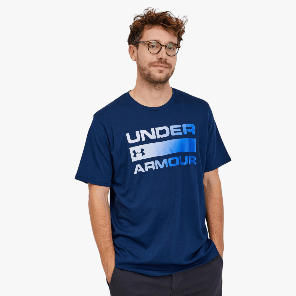 Under Armour Mens Team Issue Wordmark Short Sleeve Tee 408 Academy | Under Armour